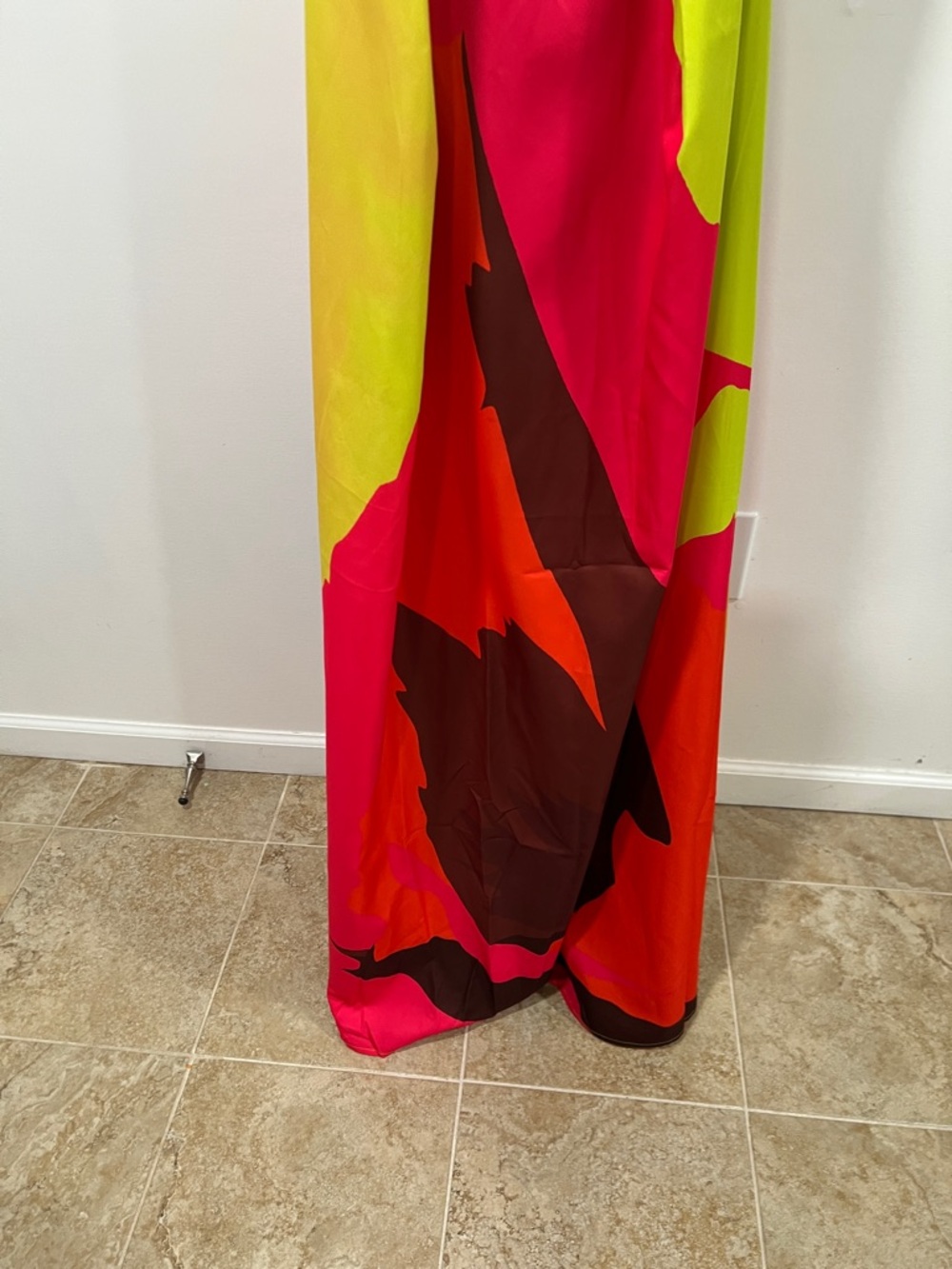 NWT❤️💚🧡Loose Sleeveless Multi-Colored Round-Neck Maxi Dresses - Picture 7 of 15